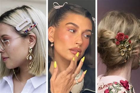 Mollette, fiocchi e spille gioiello: gli accessori per capelli 